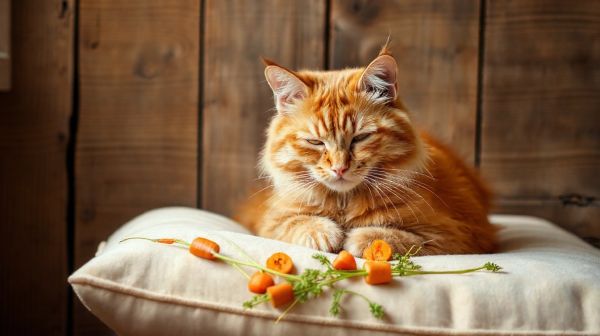 Découvrez comment la carotte améliore la santé de votre chat