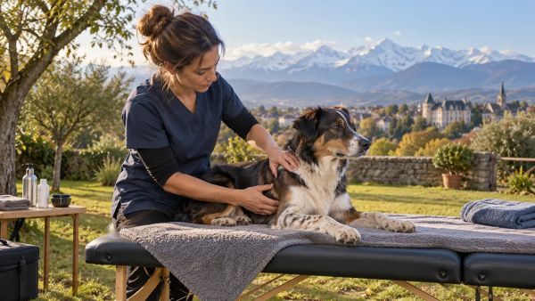 Découvrez comment un ostéopathe animalier à Pau améliore le bien-être animal